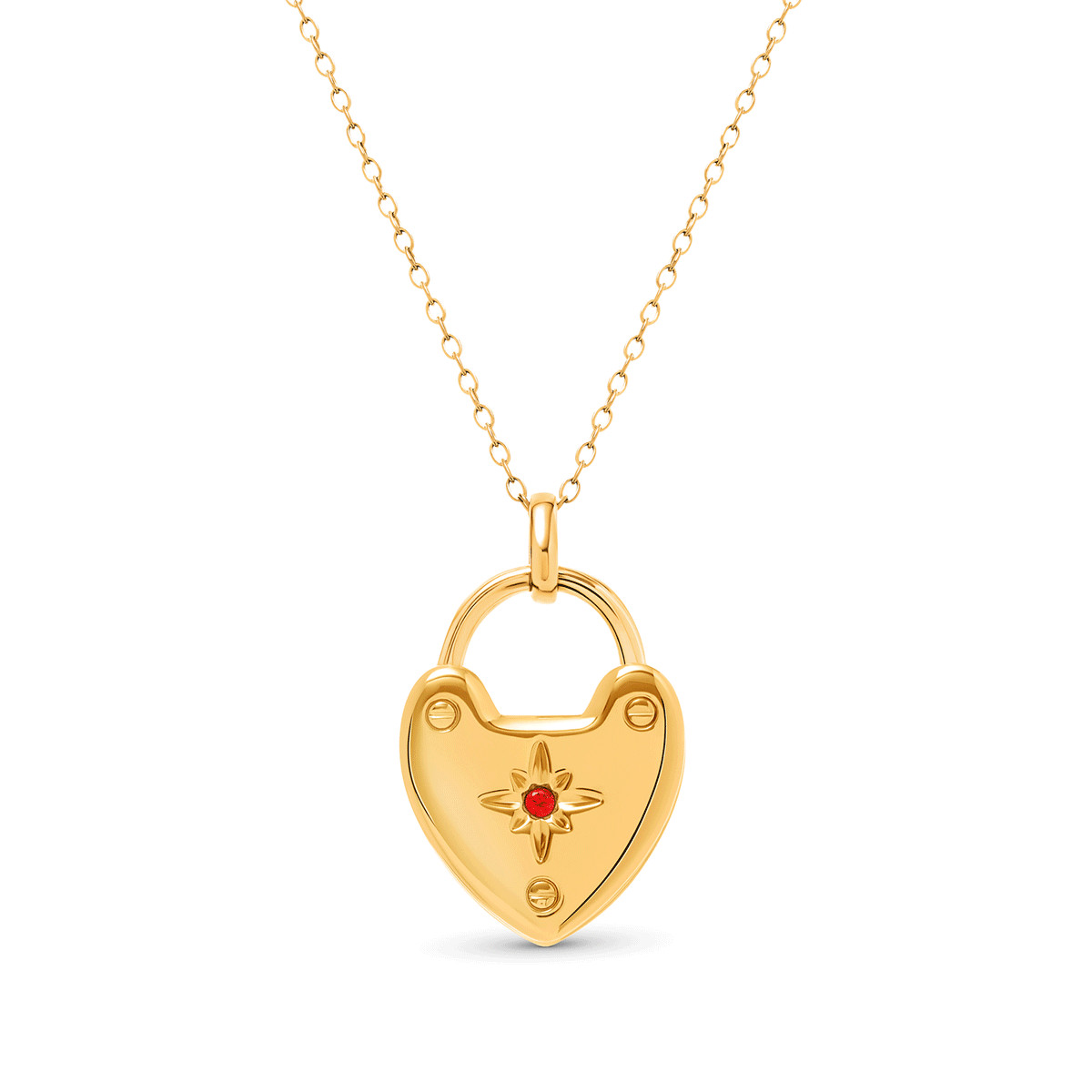 Photo Love Locket Necklace (Gold) | Abbott Lyon