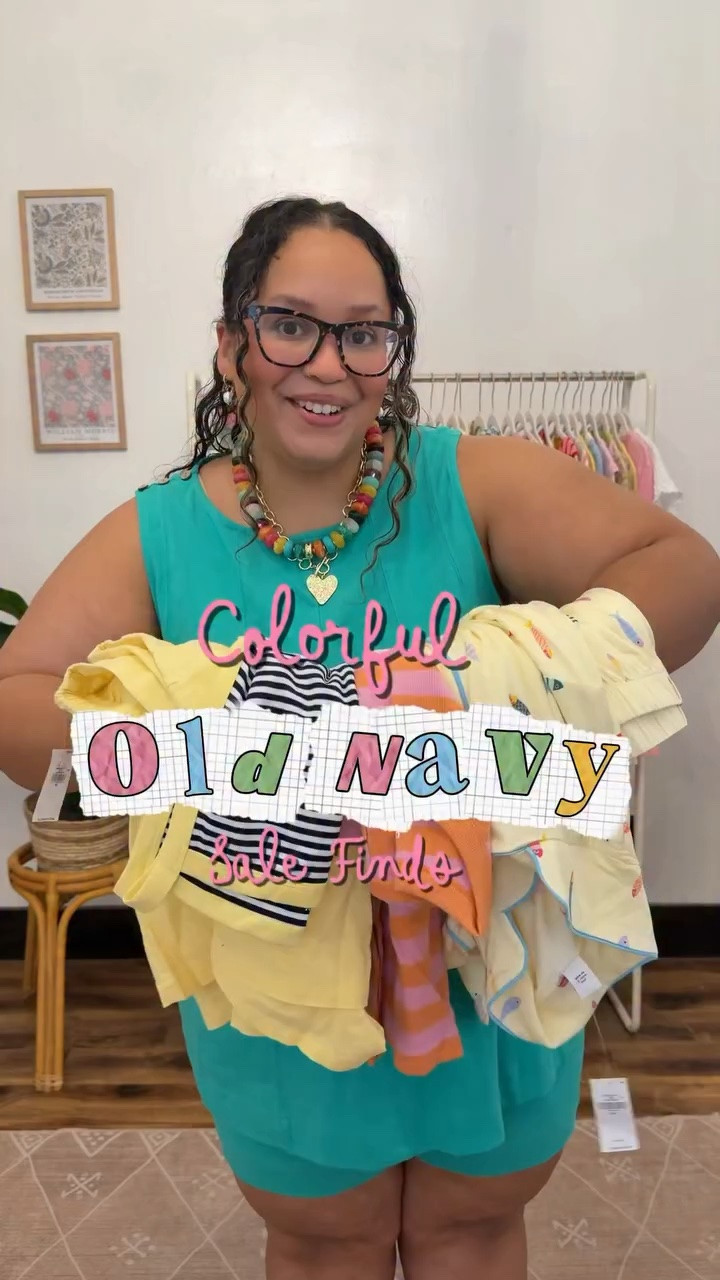 Everything I got during the Old Navy Sale! Very colorful finds, I’m so obsessed with everything. 👏🏽

Comment “HAUL” and I will dm you the details 
Everything shown is still on sale 20-40% off! 

#oldnavy #oldnavystyle #oldnavyhaul #size16 #summeroutfitideas