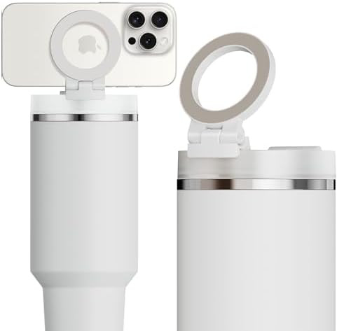 for Stanley Cup Phone Holder with Magnetic Phone Holder for Quencher H2.0 FlowState Tumbler Folda... | Amazon (US)