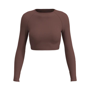 Sculpt Long Sleeve Crop | Recreation Sweat
