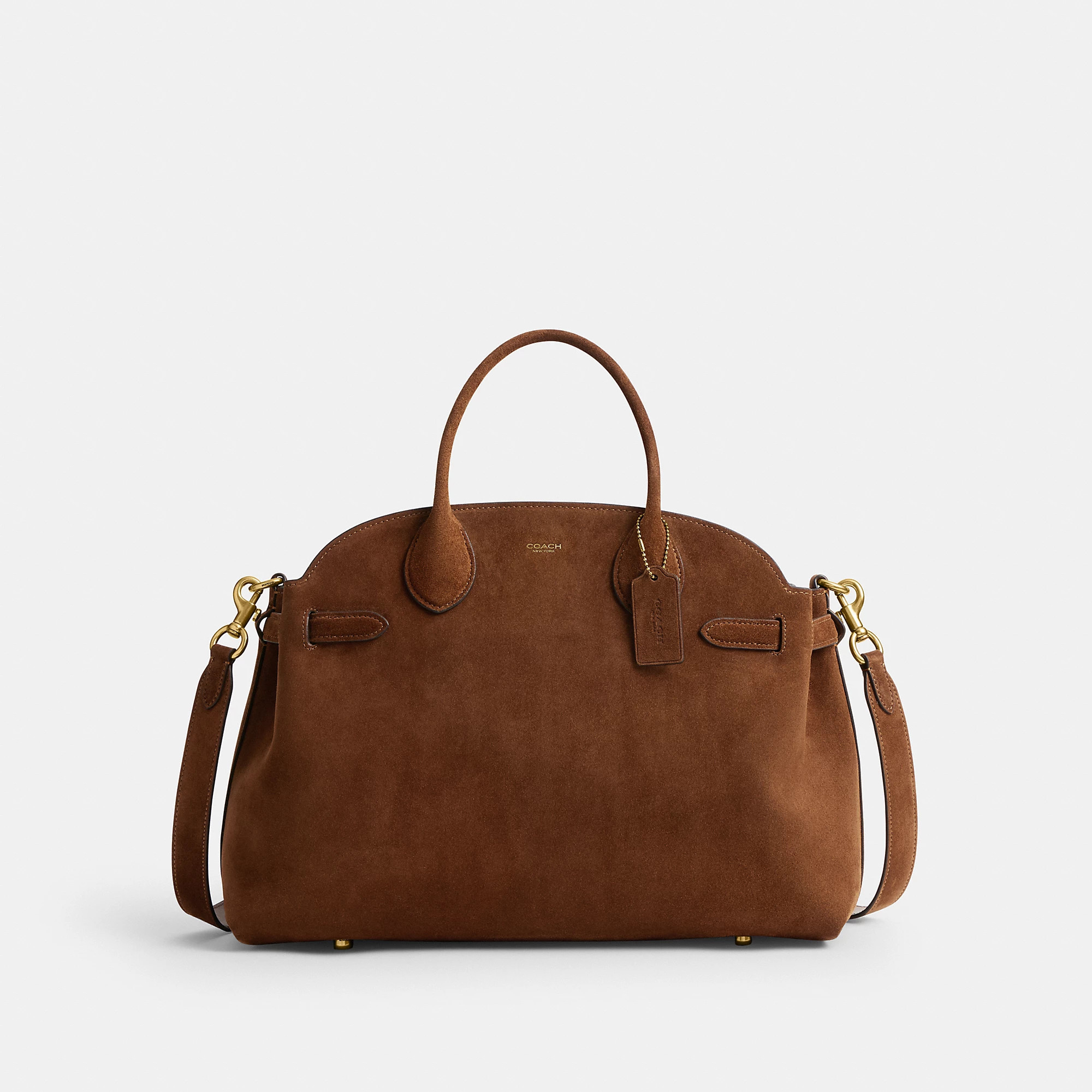 Coach Soft Empire Carryall Bag 40 - Women's Purses Totes - Brass/warm Brown | Coach (US)