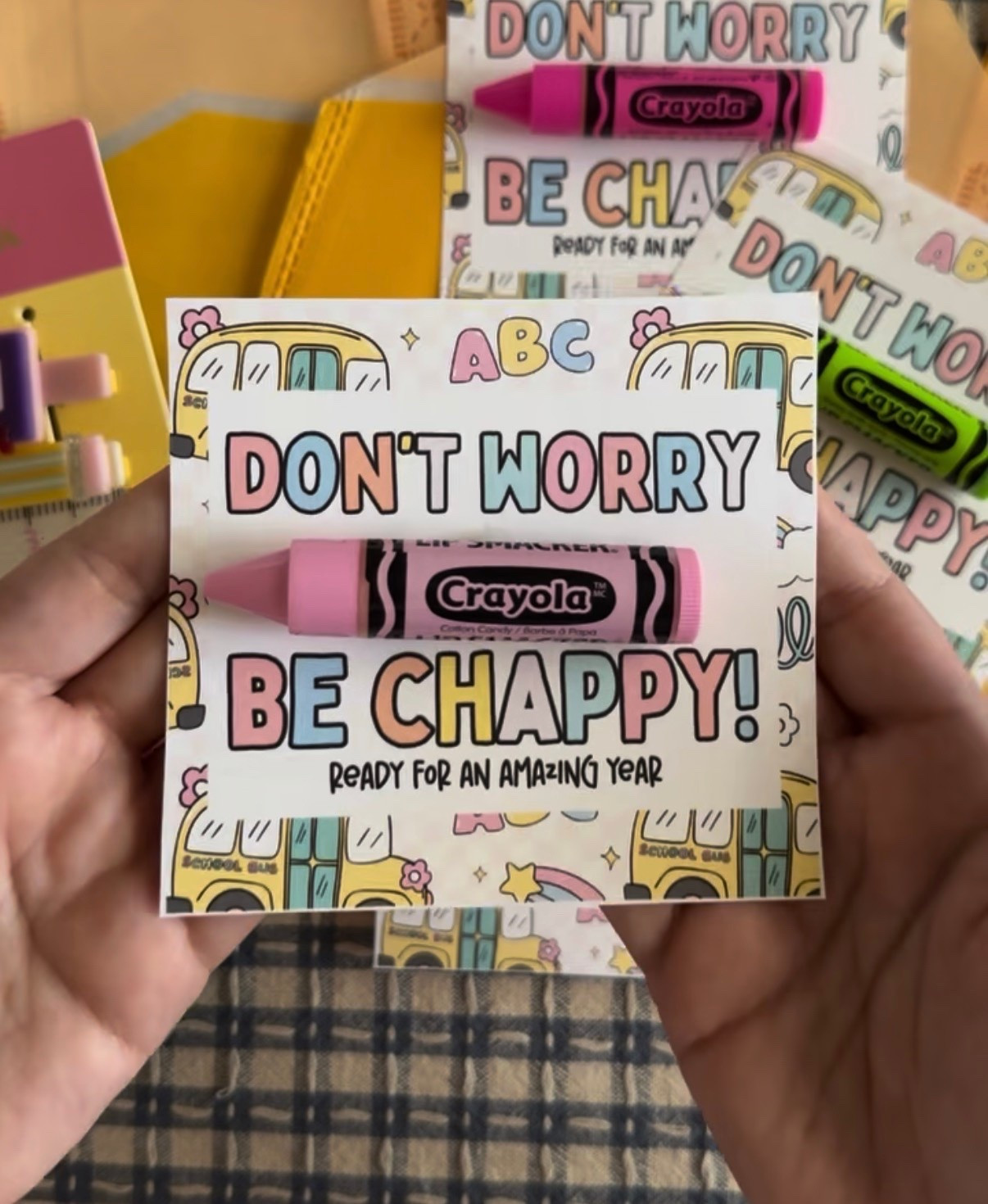 Easy and cute back to school class favor idea using the best Crayola lipbalms

#LTKmomlife #LTKHome #LTKKids