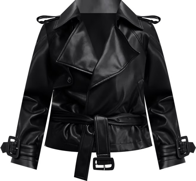 Women's Faux-Leather Biker Jacket, Macy's Exclusive | Macy's