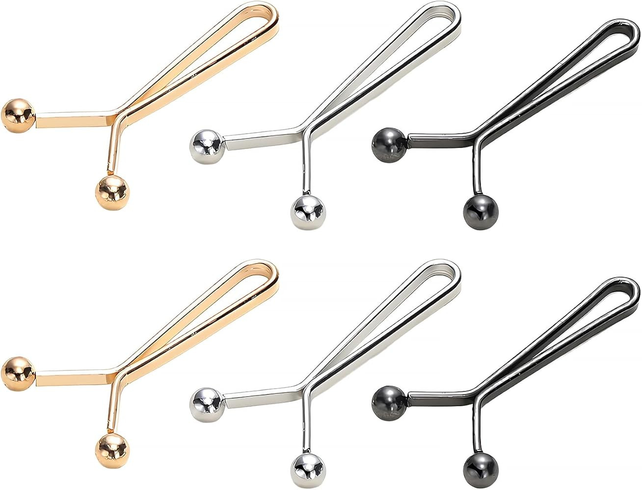 Pack of 6 Waist Tightener Clips for Jeans, Adjustable Pants Waist Tightener for Loose Loose Jeans... | Amazon (UK)