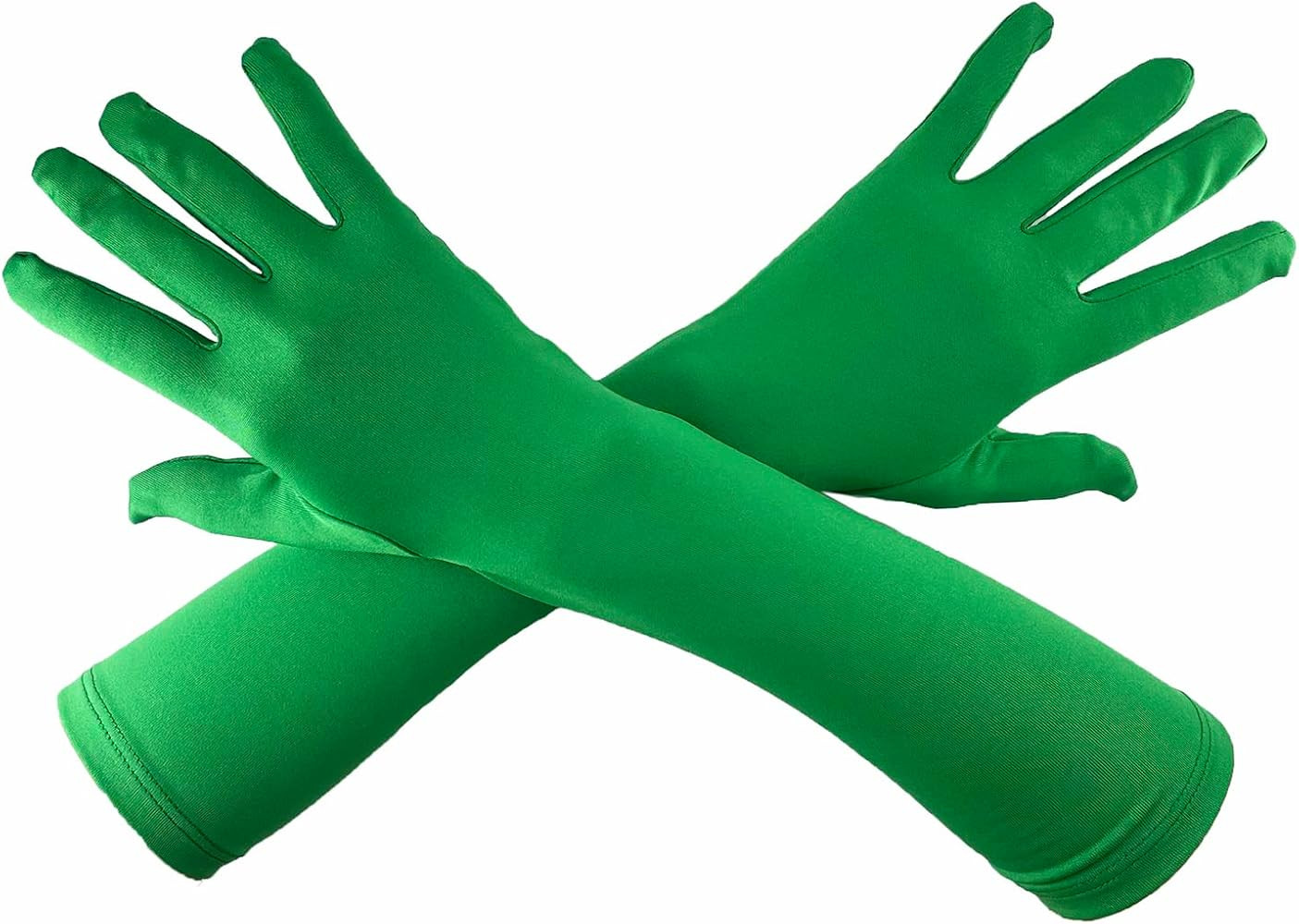 Chendvol Men's and Women's 15'' Elbow Length 20s Stretchy Cosplay Costume Gloves | Amazon (US)