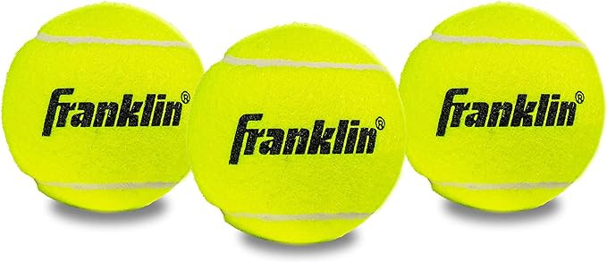 Franklin Sports Pressureless Tennis Balls - Official Size Low Pressure Tennis Balls - Great for T... | Amazon (US)