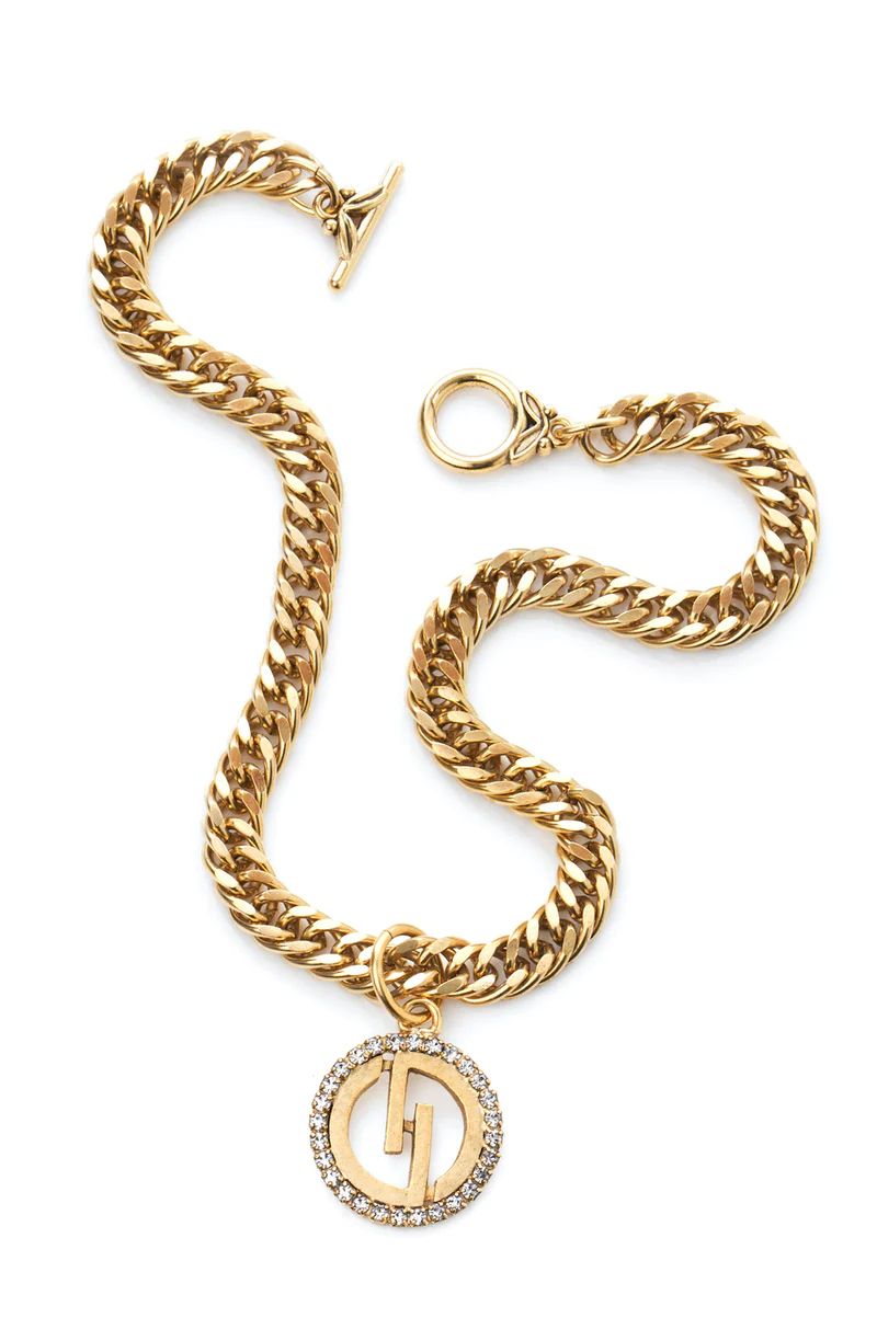 DYLAN LEX | BEAU Chain Necklace | 18k Gold Chain and Charm Necklace | DYLANLEX