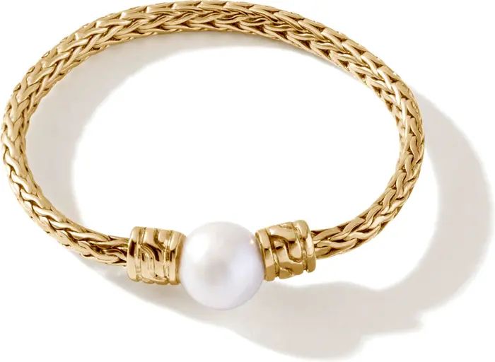 Chain Classic Freshwater Pearl Ring | Nordstrom