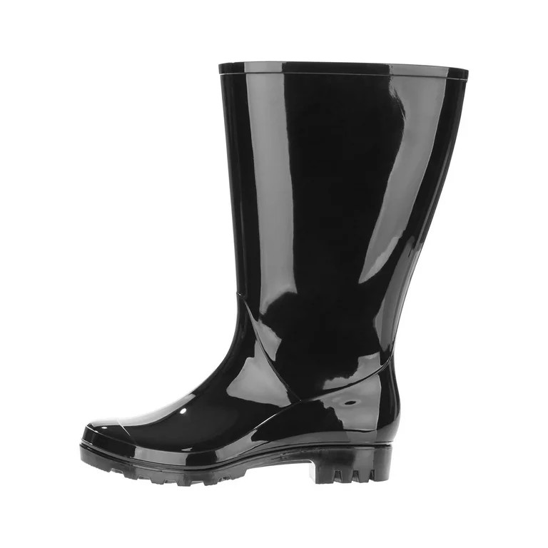 Time and Tru Women's Wide Calf Rain Boots | Walmart (US)