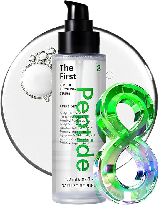 Nature Republic The First Peptide Boosting Serum – Niacinamide, Adenosine, Hydrating & Firming ... | Amazon (US)