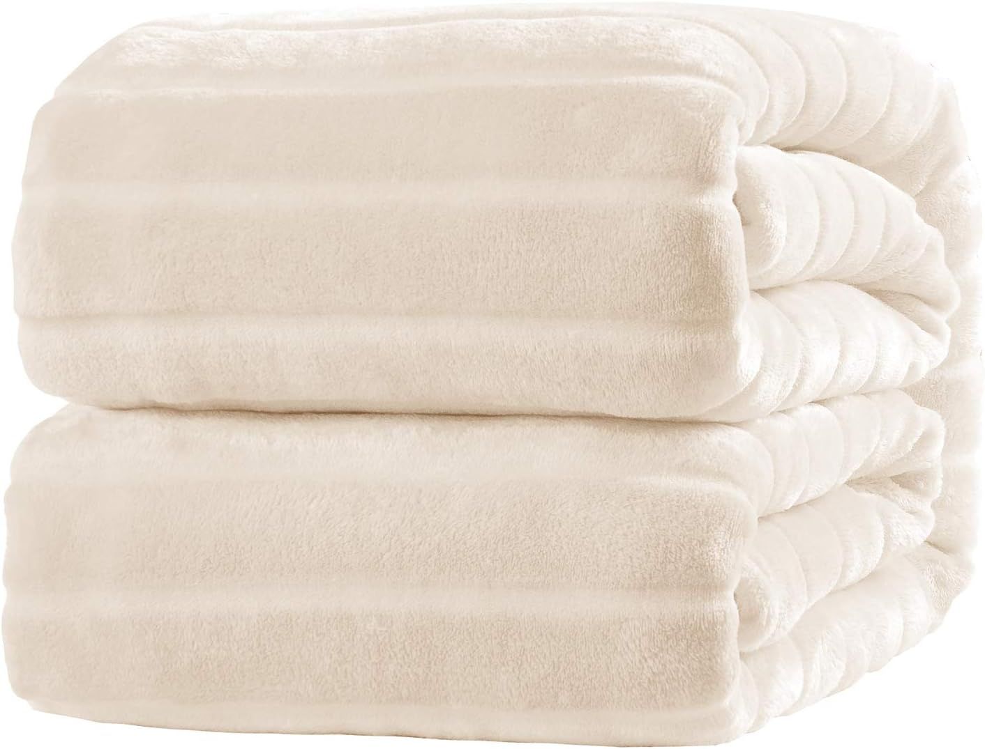Bertte Throw Blanket, 330 GSM Super Soft  Lightweight Luxury Fleece Blankets for Couch Sofa Bed U... | Amazon (US)