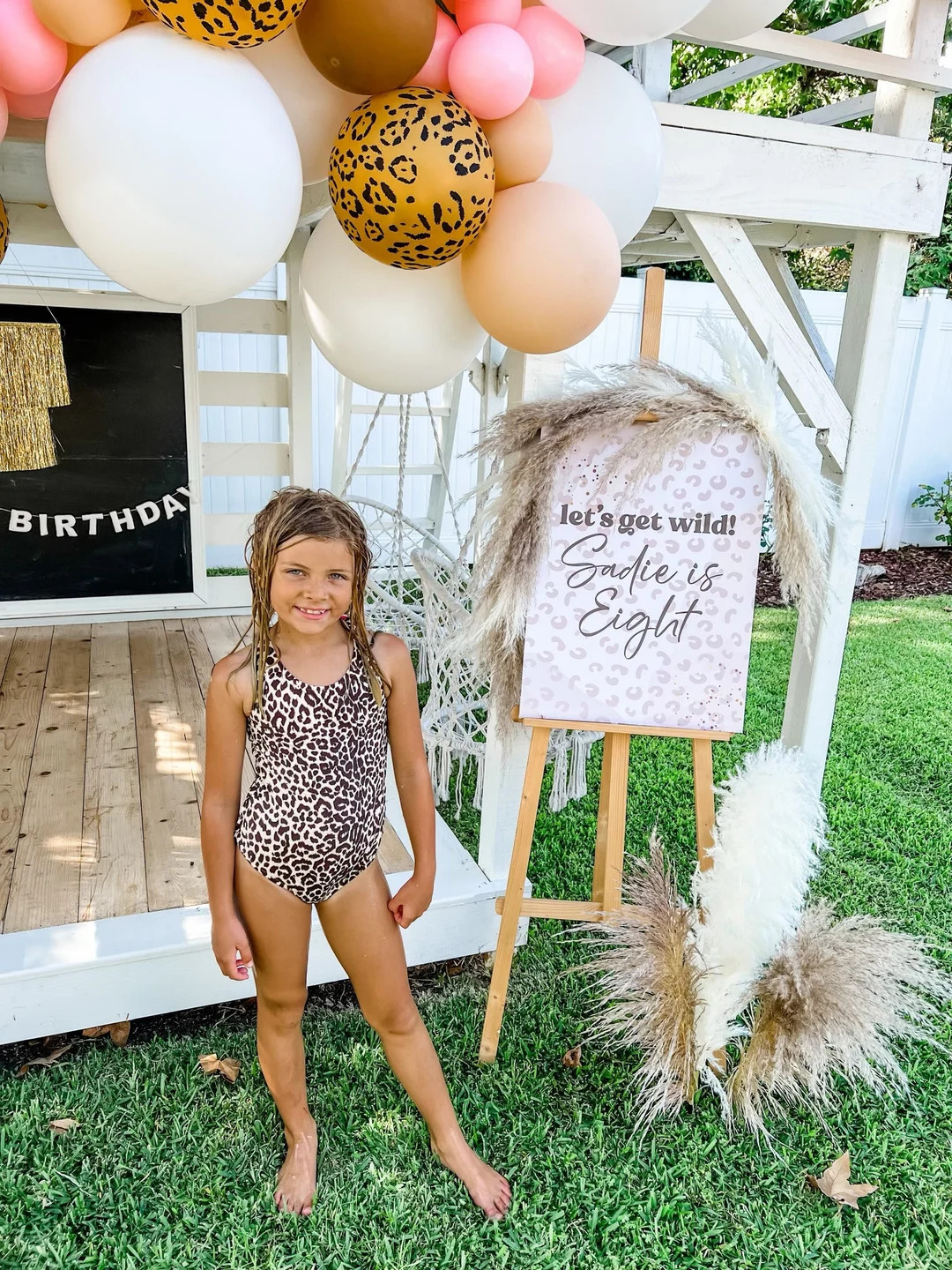 Jungle Party Sign | Foam Board Sign | Kids Party | Cheetah Party | Safari Party | Animal Party | ... | Etsy (US)