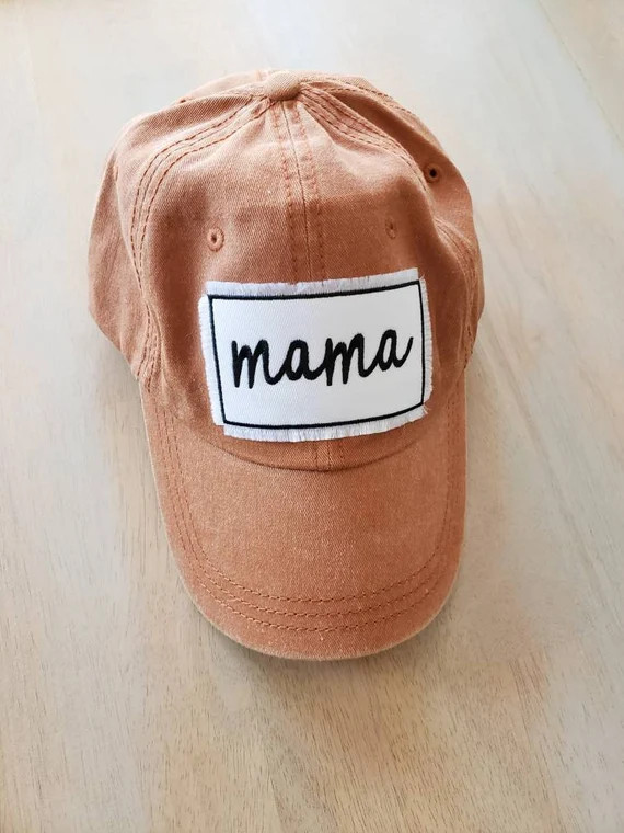 Burnt Orange Mama Hat - Mama Hat - Mom Hat - Mom Life Hat - Motherhood Hat - Baseball Hat - Mama ... | Etsy (US)