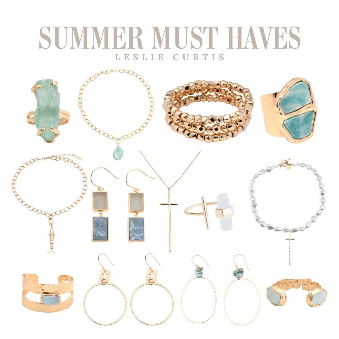 Summer jewelry essentials. These pieces are perfect for concert season, adding a fun pop of color to your outfits, or finally adding the bestselling Payton Cross to your collection

#LTKOver40 #LTKmomlife #LTKSeasonal