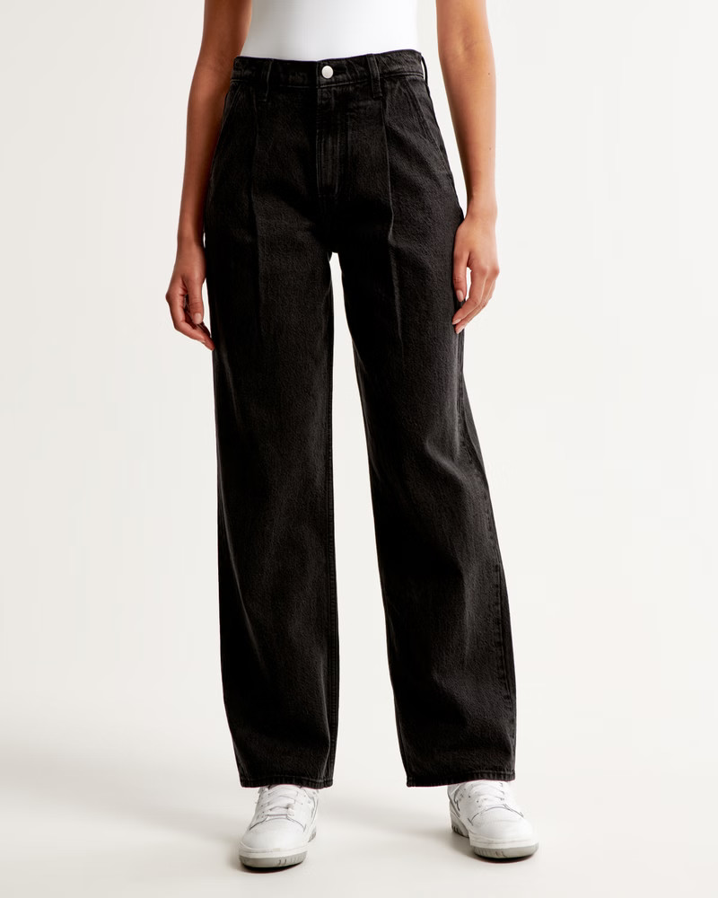 High Rise Loose Jean | Abercrombie & Fitch (US)