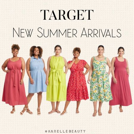 Target new Summer fashion arrivals. 

#LTKplussize #LTKfindsunder50 #LTKSeasonal