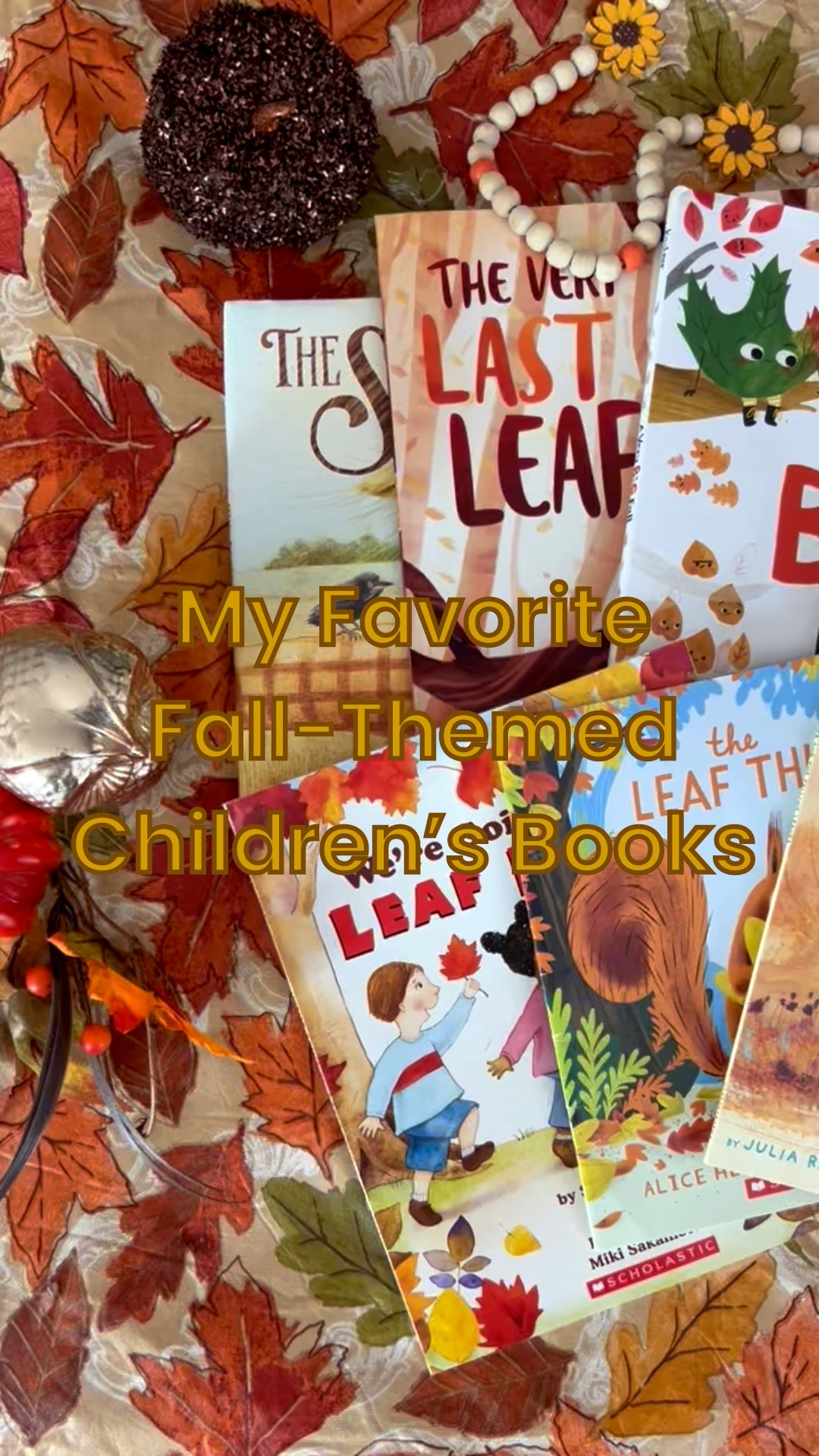 The best fall-themed books to add to your bookshelf! 📚🍁🍂

#LTKSeasonal #LTKFamily #LTKKids