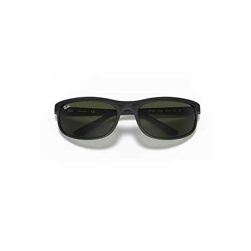 Ray-Ban Predator 2 Sunglasses Black Frame Green Lenses 62-19 | Ray-Ban (US)