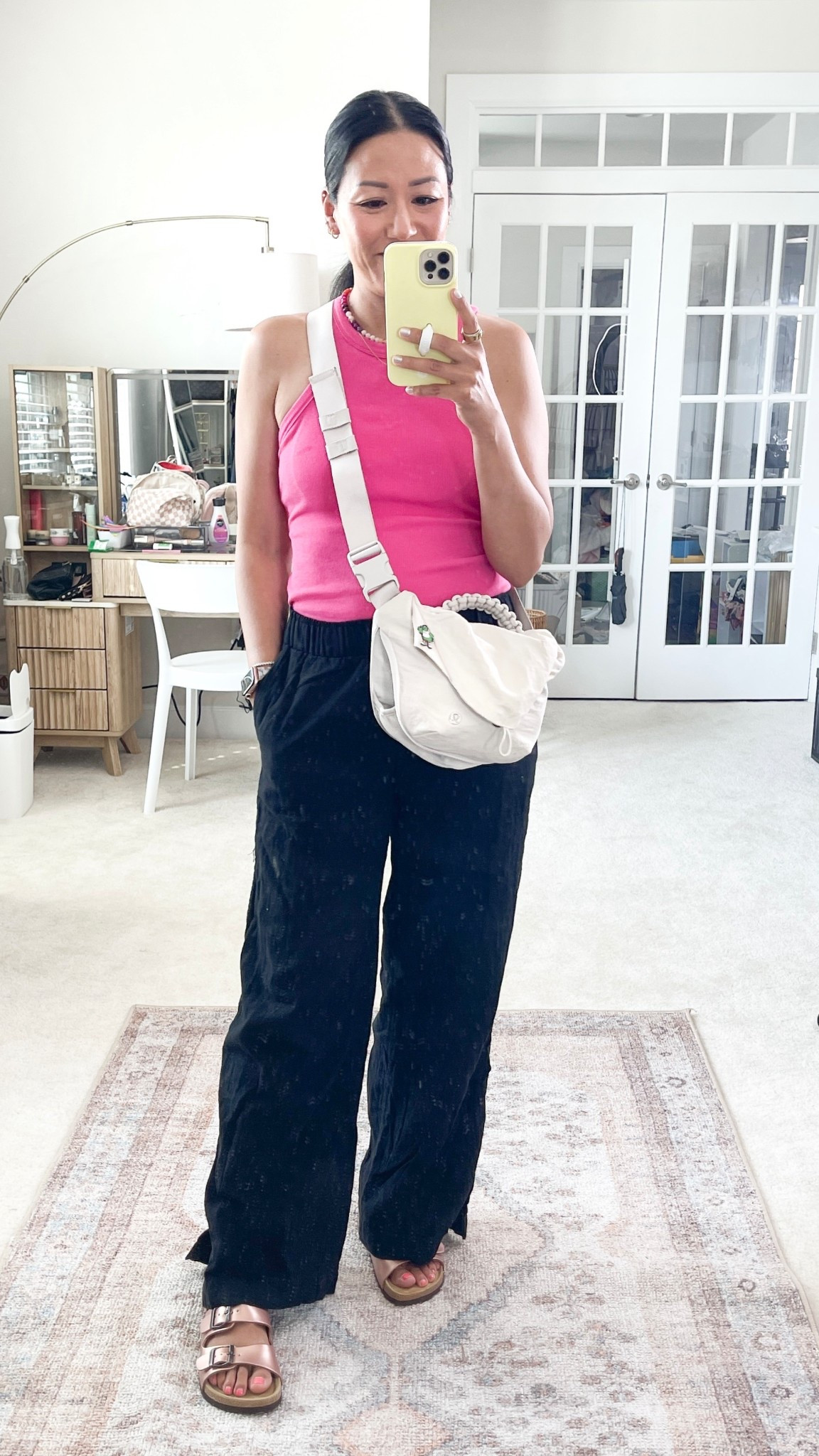 Size small pants
Size XS pants (old)
Sized up 1/2 in sandals

#LTKOver40 #LTKSaleAlert #LTKSeasonal