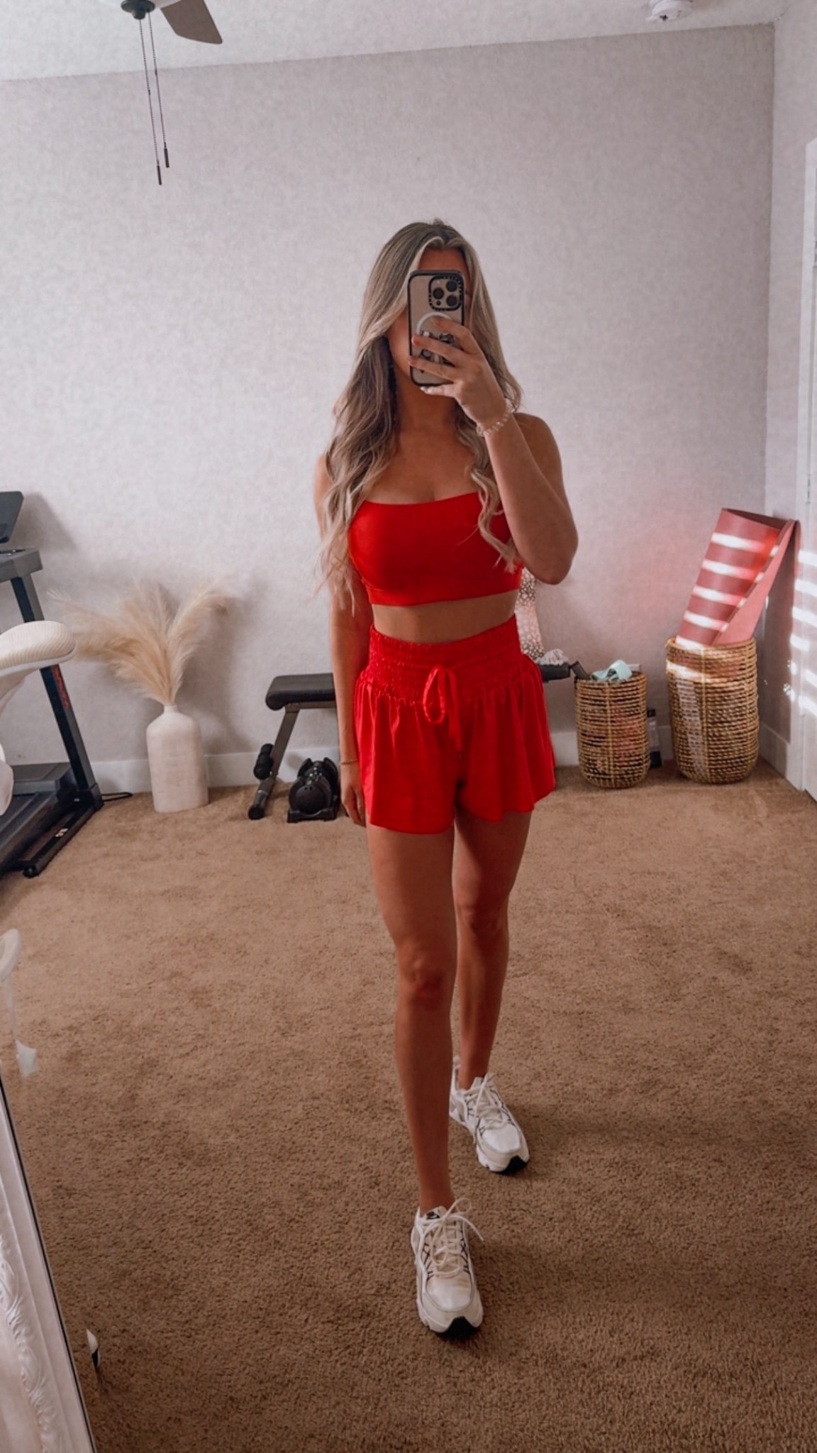 Amazon workout separates I can't get enough of! 

Shorts size small
- have literally bought every color and have zero regrets 
- great for workouts or easy to throw on for errands! 

Sports bra size medium 
- also own in every color
- I love a good square neck 

Shoes size 7.5
- still my fave tennis shoe
- get so many compliments on these 

#LTKFindsUnder100 #LTKU #LTKActive