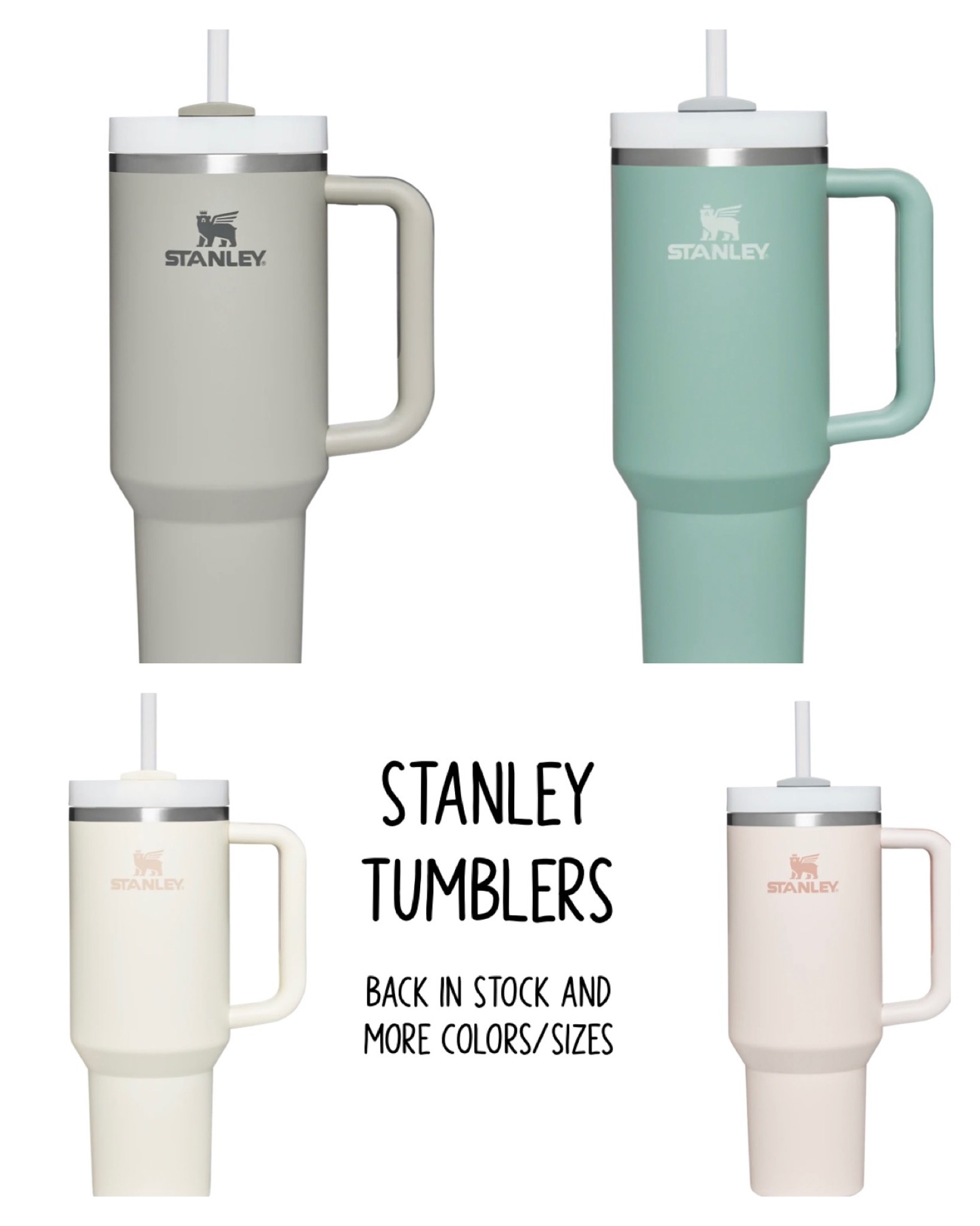 stanley adventure tumblers • 40 oz and 30 oz • new soft matte colors • great holiday gift

#LTKunder50 #LTKHoliday #LTKstyletip
