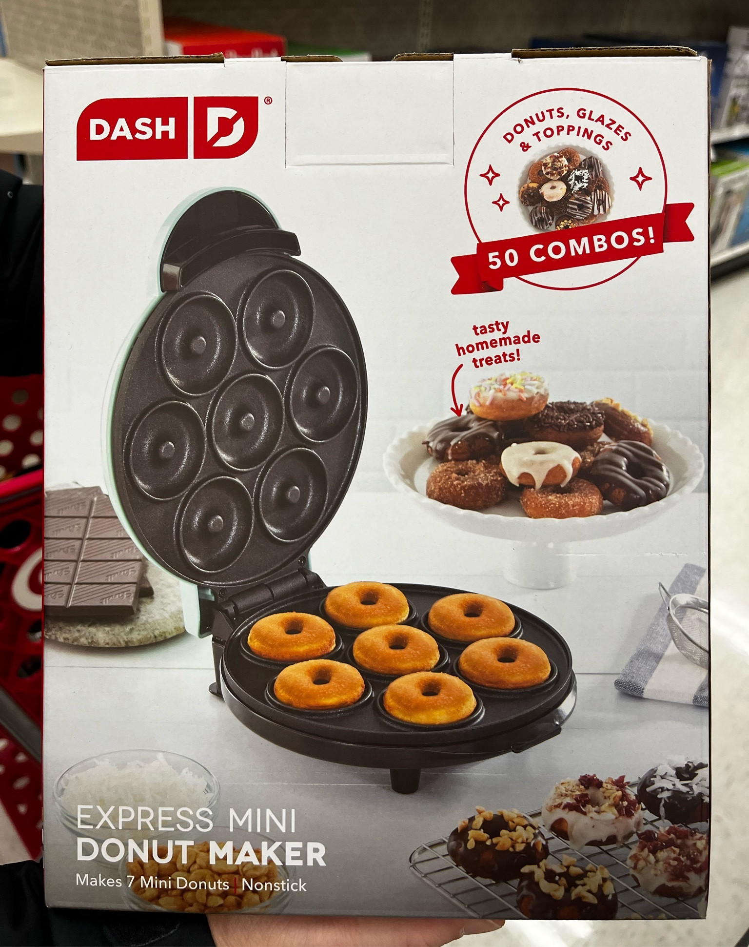UNDER $25 Dash Mini Donut maker for the budding baker or donut lover on your list!

Nonstick surface
Makes 7 mini donuts at a time


#LTKHoliday #LTKfindsunder50 #LTKGiftGuide