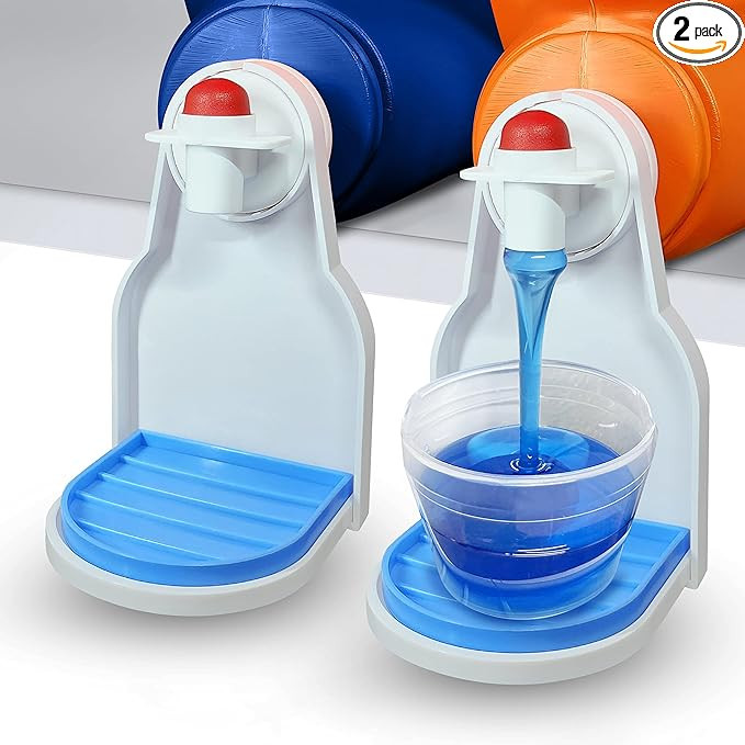 Simplation [2 Pack] Laundry Detergent Cup Holder, Detergent Drip Catcher (Upgraded Drip Tray), No... | Amazon (US)