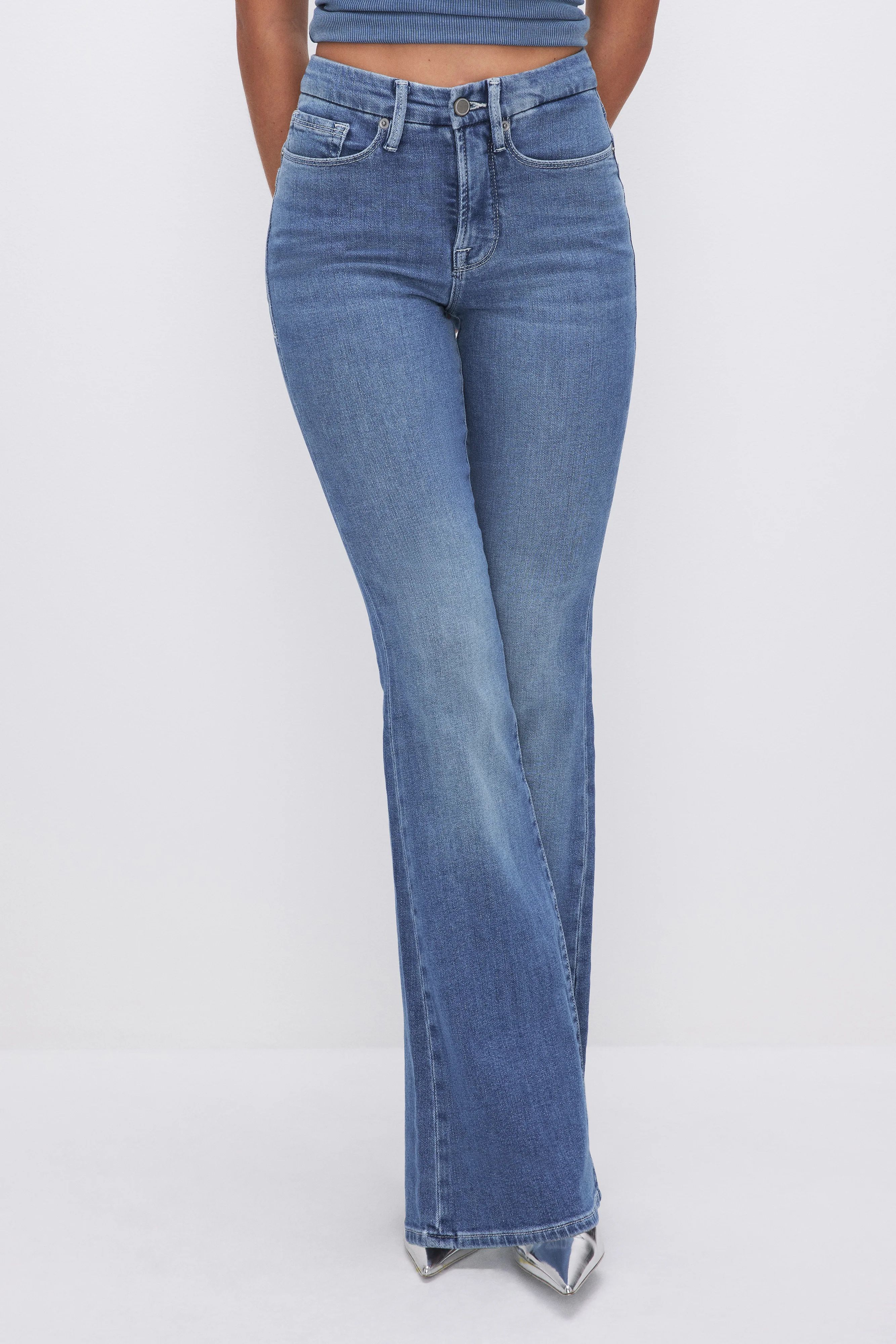 GOOD LEGS FLARE JEANS | Good American