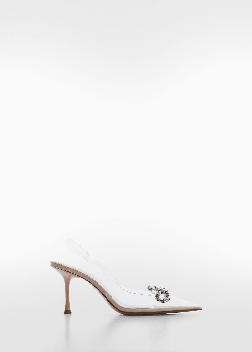 Vinyl high heels -  Women | Mango United Kingdom | MANGO (UK)