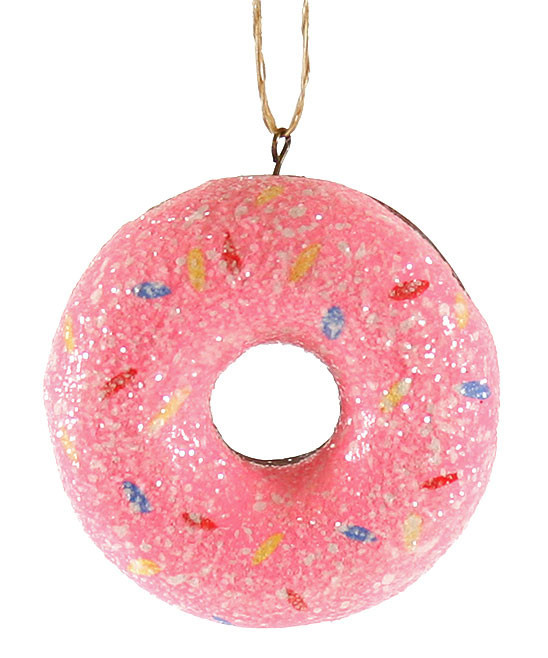 Pink Tiny Doughnut Ornament | Zulily