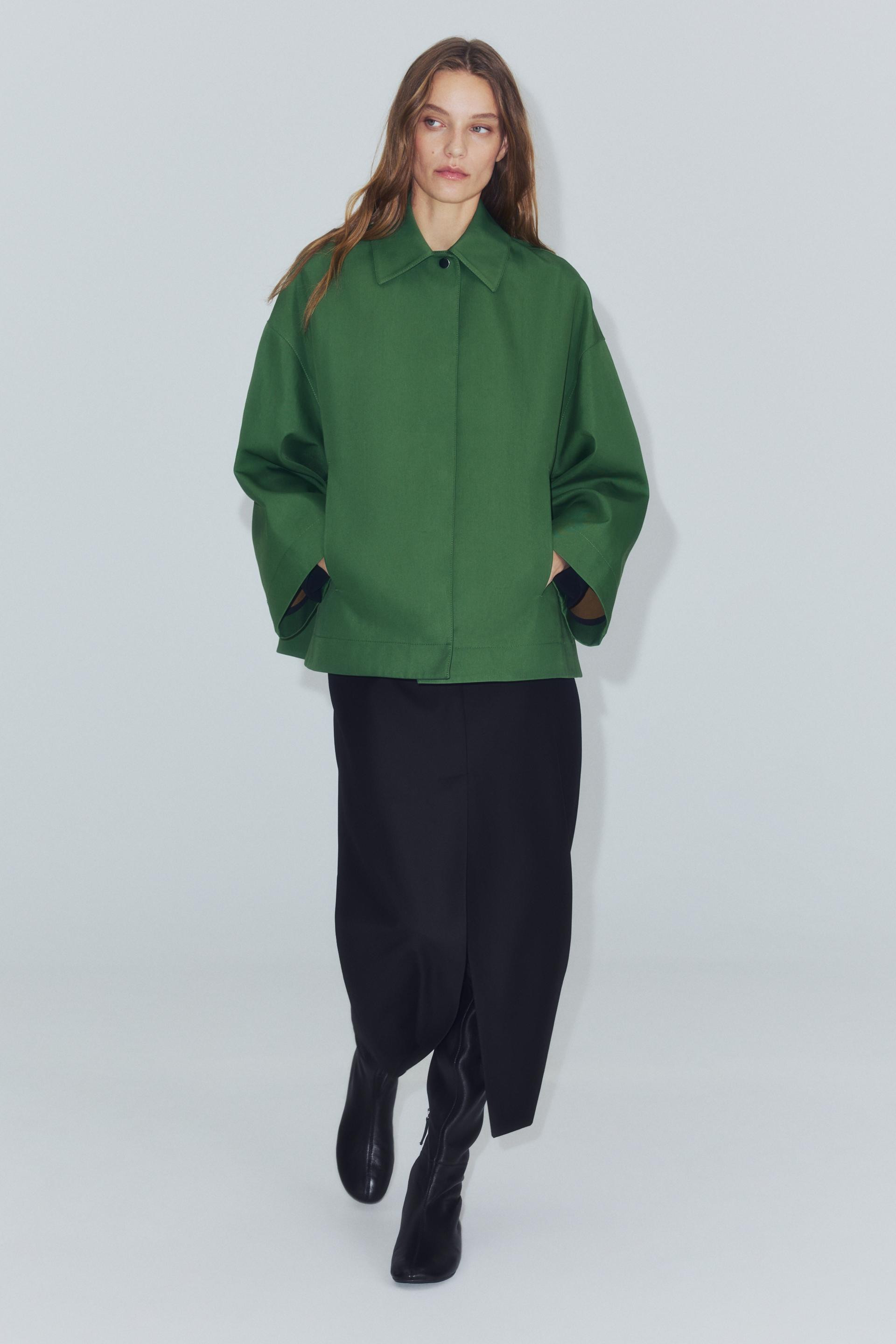 ZW COLLECTION SHORT JACKET | Zara UK