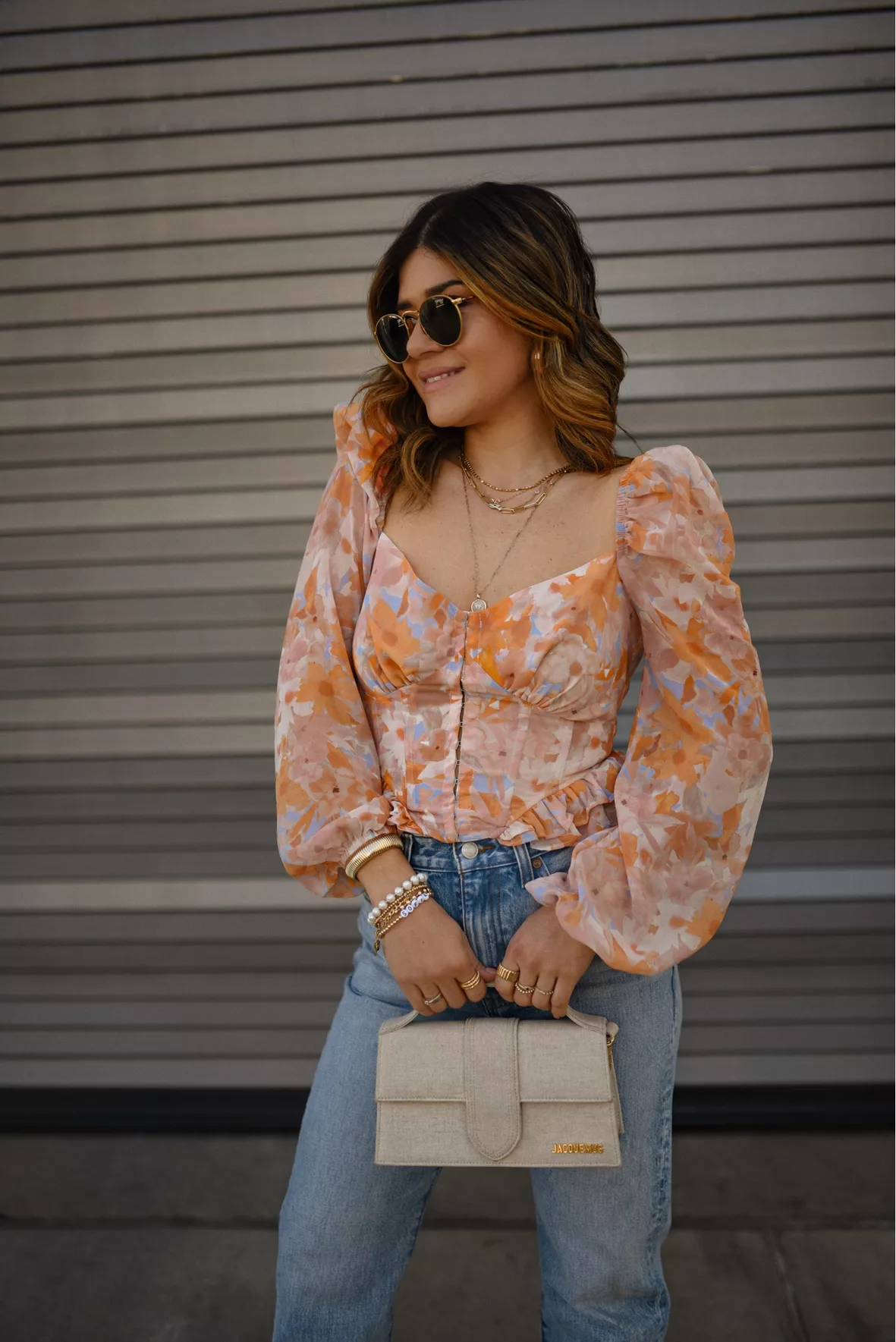 The Prettiest Floral Top for Spring