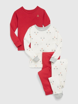 babyGap 100% Organic Cotton Holiday PJ Set (2-Pack) | Gap (US)