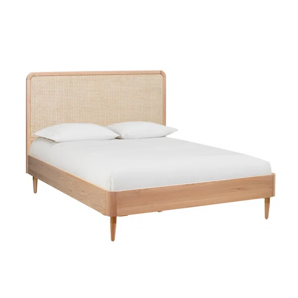 Diane Cane Platform Bed | Wayfair North America