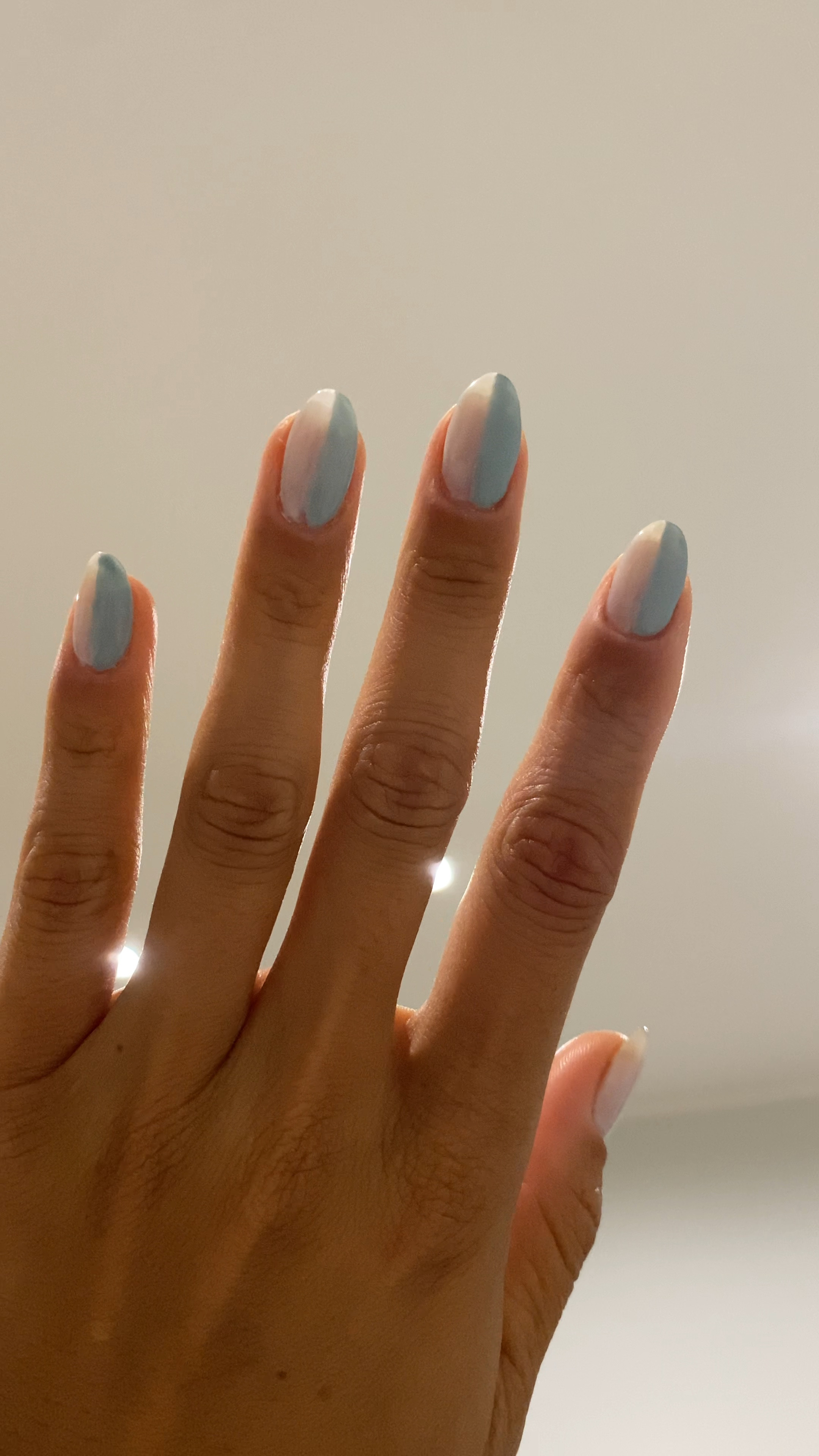 I just tried this half and half mail to close out the summer and I’m loving the results with a minty teal in one half and opaque white on the other. I used builder gel to reinforce my nails and the files them with a hand file to shape them. The small brushes come in handy for having a clean design. Voila…summer beachy nails. They kind of look like little surfboards and I’m ok with that. 🙌🏼 | #nailsxmarissA #gelxnails #beetlesgel #gels #nailreels #frenchnails #gelx #gelextensions #instagramnails #nailart #nailitmagazine #donutglazednails #ignails #athomenails #nails #nailsnailsnails #explorepage #nailart #naildesign #nailinspo #reelsinstagram #nails2inspire #nailsoftheday #nailsofinsta #longnails

#LTKbeauty #LTKFind #LTKstyletip