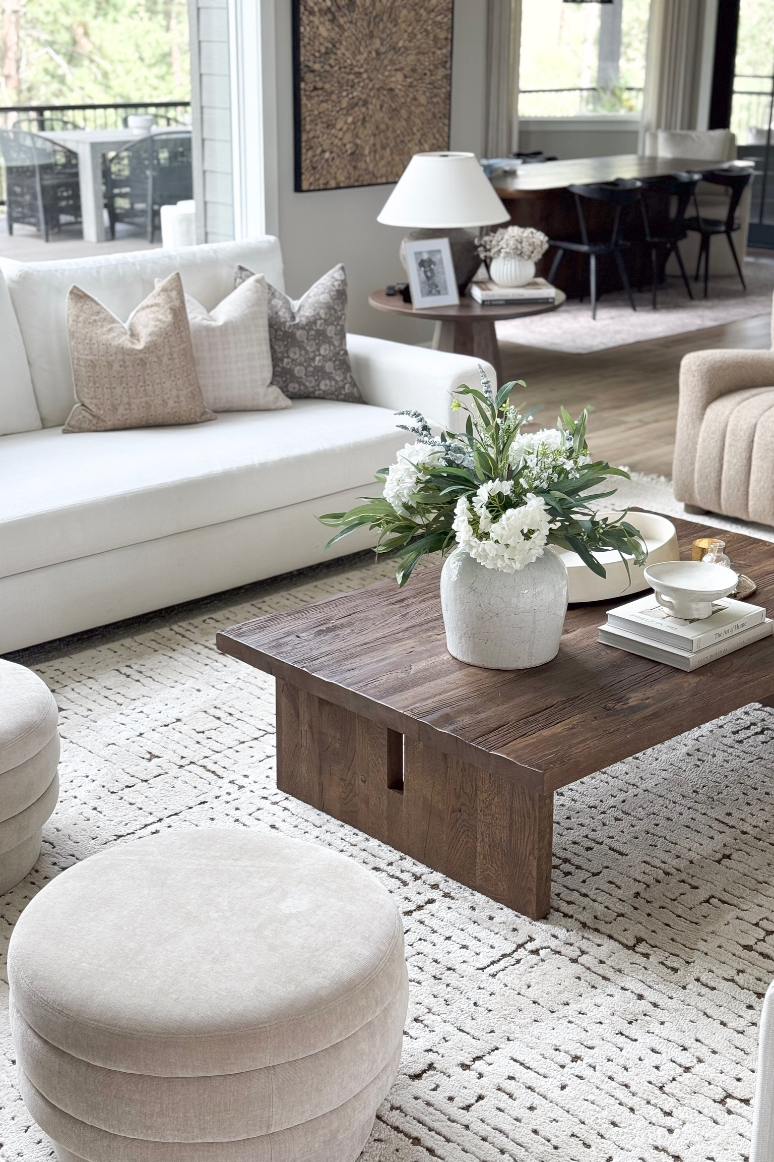 This area was definitely one of the most loved, so much so that it sold out.. TWICE!

Home  home decor  home favorites  trending home  living room inspo  living room styling  coffee table styling  area rug  modern home  neutral home  minimalist home

#LTKSeasonal #LTKhome