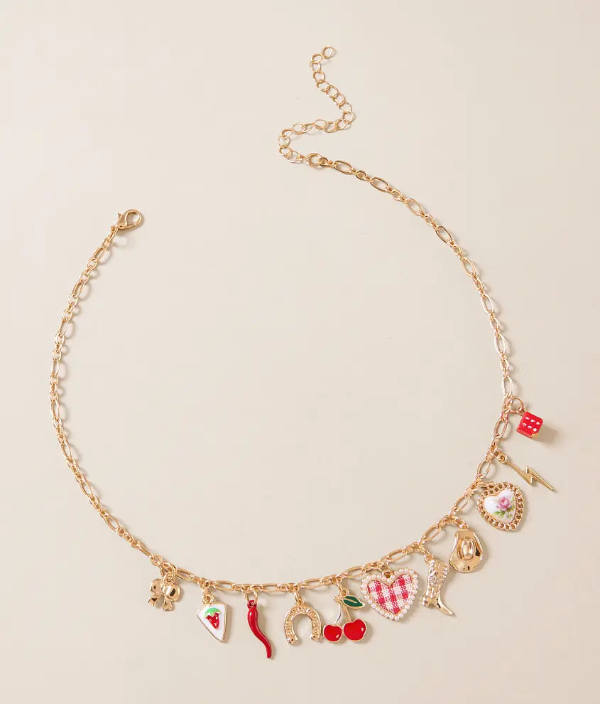Trendy Charm Necklace | Buckle