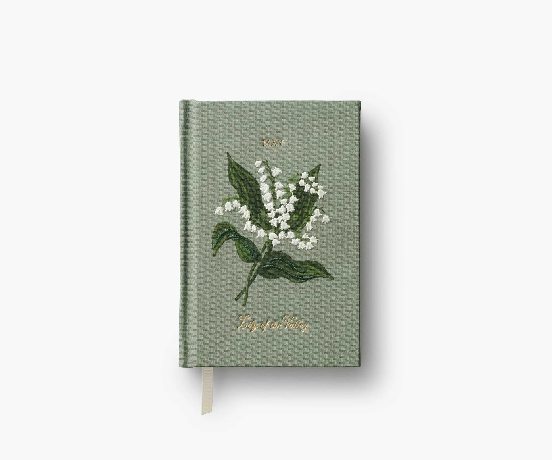 Birth Month Mini Embroidered Journal - May | Rifle Paper Co.