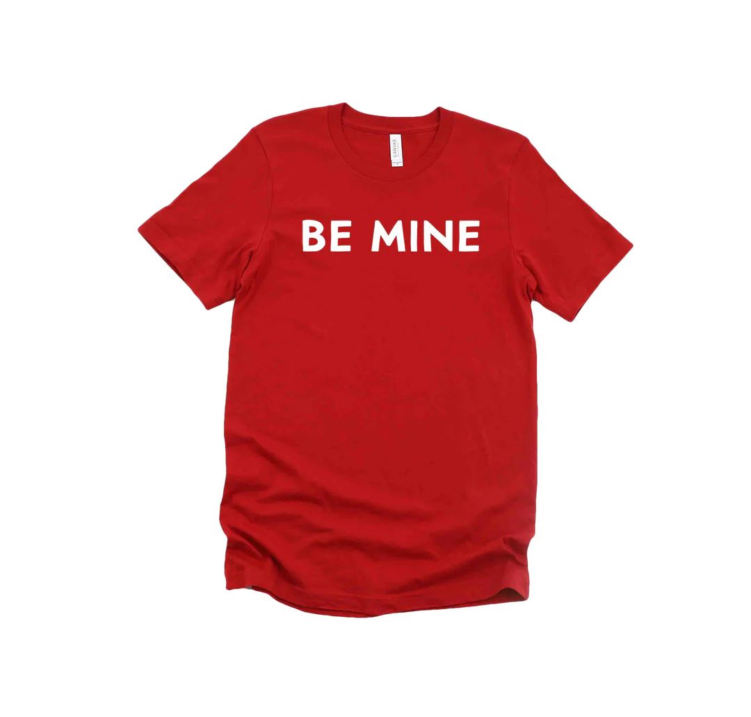 Valentine Sayings Graphic Tee | Red | Caden Lane