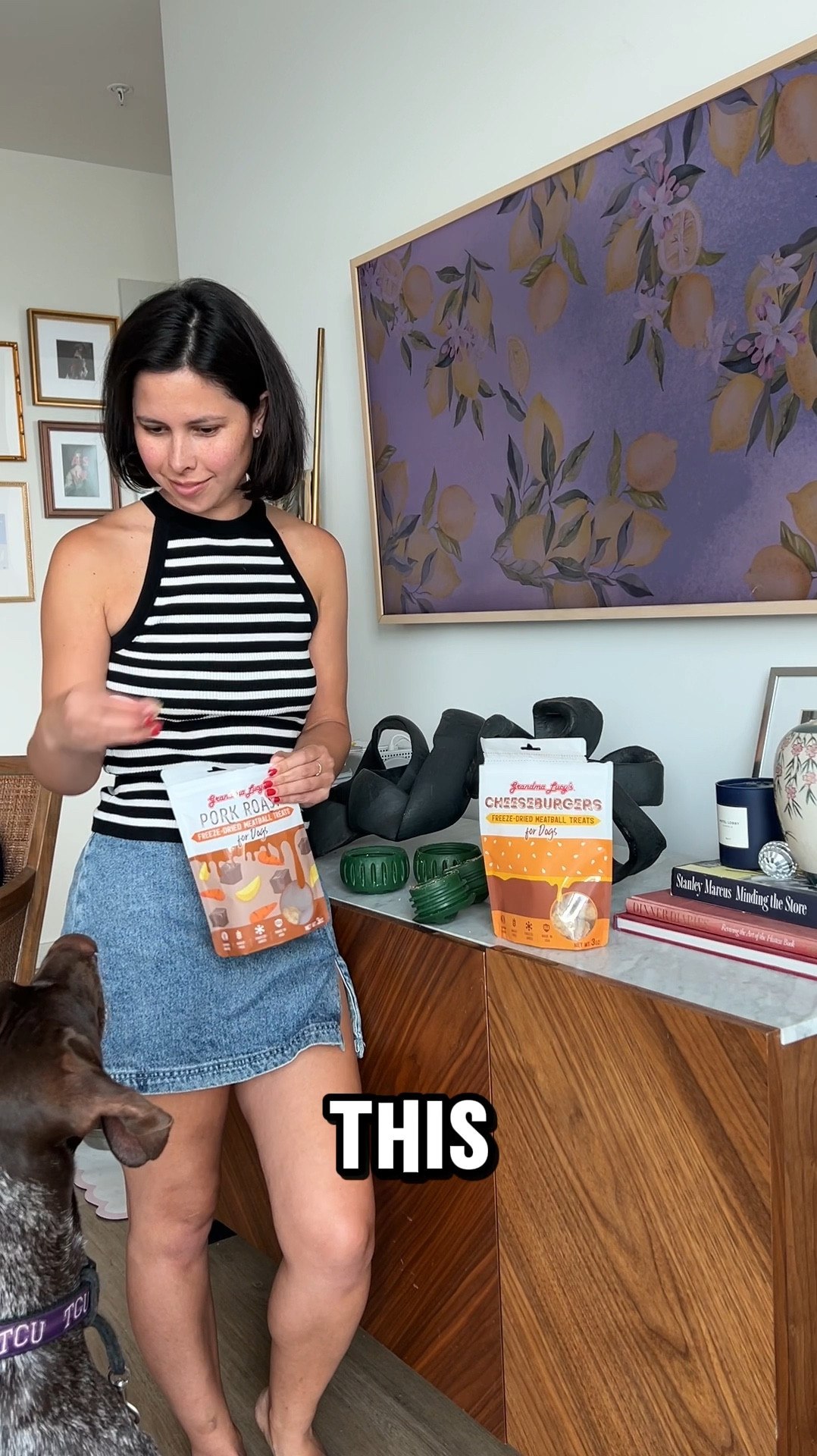 #ad - High-value treats are very important in this house, and Ralph and Remi know exactly how to spot them. 

Grandma Lucy’s new free-dried meatball treats are here, and the dogs are loving these protein-packed treats that are made in the USA! 

There are 3 meatball recipes to choose from, including Cheeseburger, Pork Roast, and Chicken Parmesan. Ralph and Remi are loving all three.

These human-grade, shelf-stable treats are perfect for interactive toys, lick mats, or slow feeders. 

If your pup is also sniffing out for new treats, try Grandma Lucy’s Freeze-dried Meatball treats which are available now!

#GrandmaLucys 

#LTKFindsUnder50 #LTKHome #LTKVideo