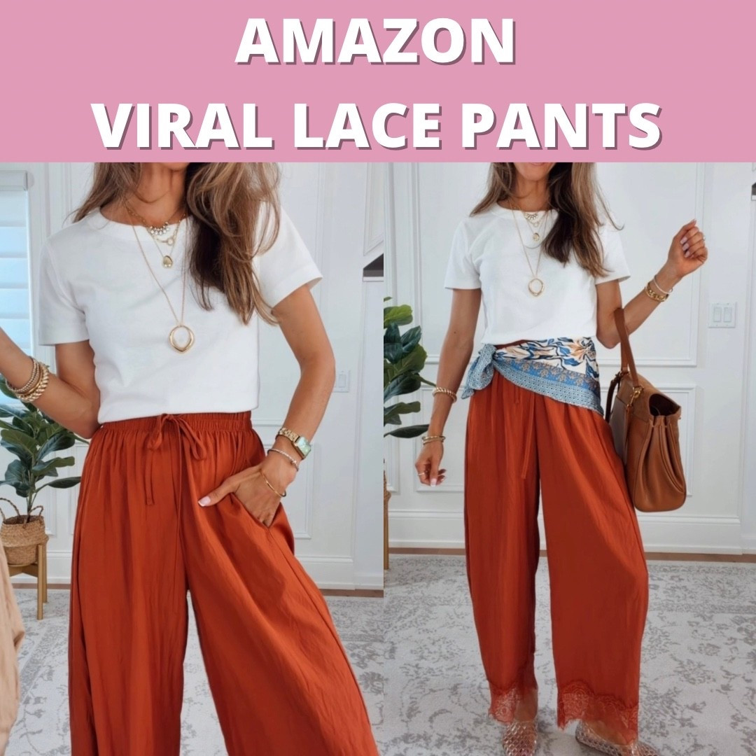 Scroll to shop. Amazon Lace Pants - perfect for the office, classroom or everyday. Follow for more.

#LTKootd #LTKgrwm #LTKmomlife