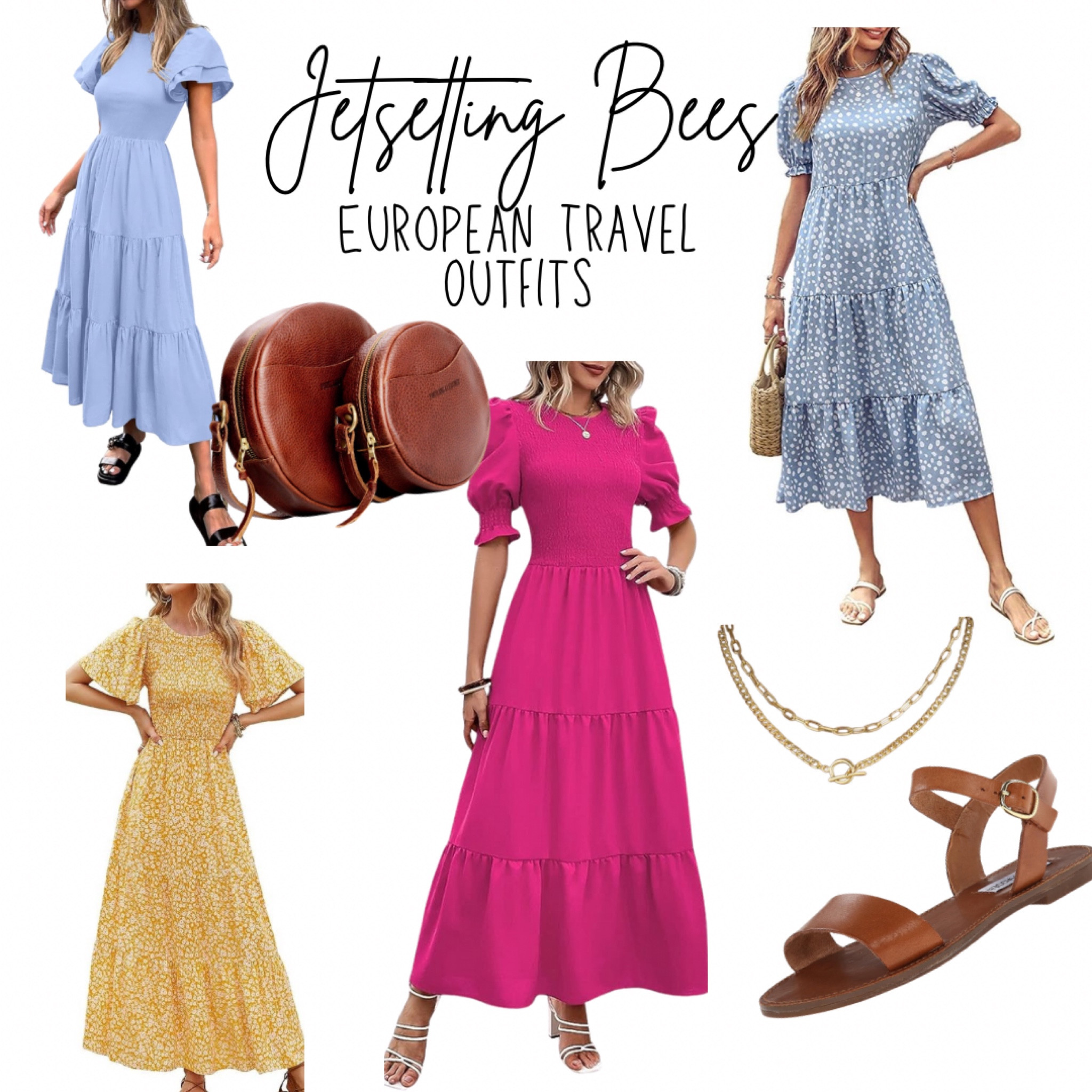 Headed to Europe? Looking for dresses that are lightweight and great for visiting cathedrals? These are great dresses to throw into your suitcase. Pair with a crossbody purse and some gold jewelry and you will blend in with the locals. Pair with a cute pair of sandals or some white tennis shoes. 

#LTKOver40 #LTKFindsUnder100 #LTKTravel