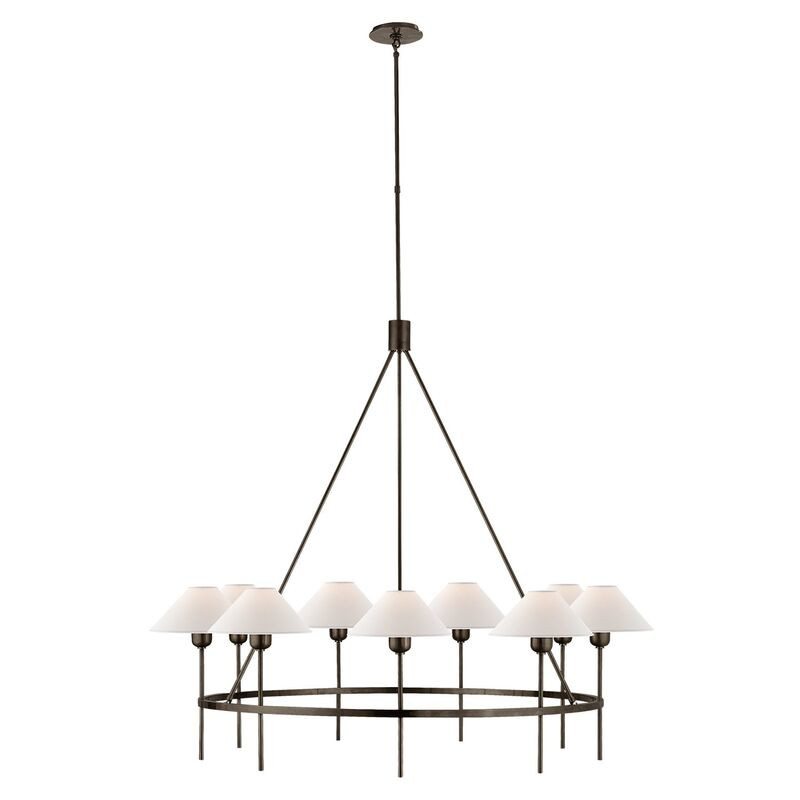 Hackney Chandelier, Bronze | One Kings Lane