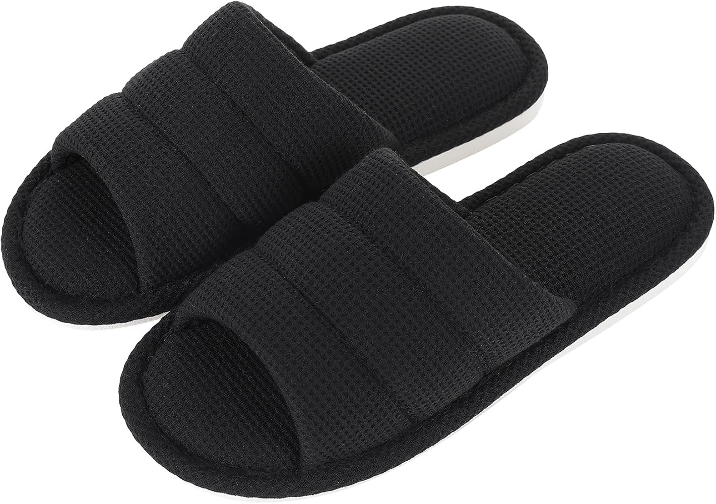 shevalues Summer House Slippers for Women Men Breathable Waffle Indoor Slippers Slip-on... | Amazon (US)