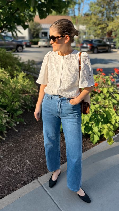 I love this type of button up blouse to wear with blue jeans, white or ecru jeans, linen pants, a work skirt, etc. My exact top is sold out but I’ve linked one I love with a similar vibe. 

#LTKWorkwear #LTKSeasonal #LTKStyleTip