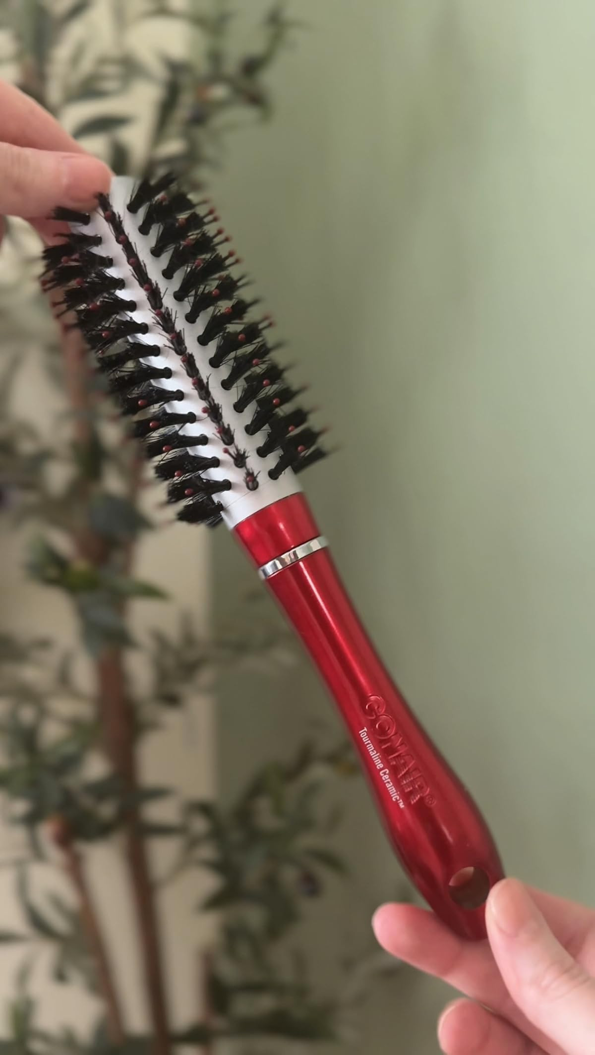 Blowout results from the comfort of home. This Conair Tourmaline Ceramic round brush is your secret weapon for smooth volume, bouncy curls, or that just-left-the-salon finish. Designed to reduce frizz and boost shine while styling, it’s a must-have in your hair care routine.

Conair round brush | blowout at home | ceramic hair brush | frizz control styling brush | volume boosting brush | tourmaline brush | heat styling tools | hairbrush for blow drying 

 #LTKFindsUnder50 #LTKBeauty #LTKTravel