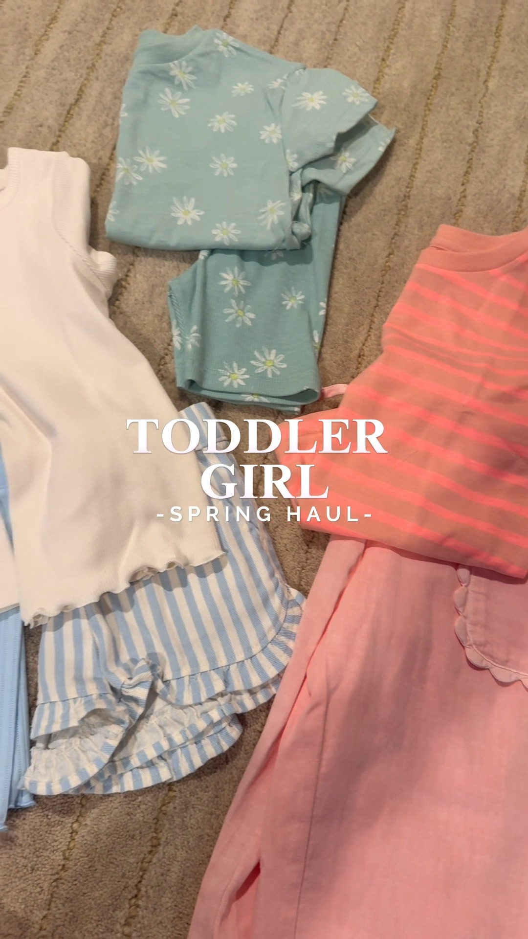 Toddler girl spring and summer clothes from Target! Super cute and very affordable. Plus right now they are spend $40 and get $10 off with target circle! I bought basics and they can all pair together pretty much and make multiple outfits!! Girls clothing  

#LTKKids #LTKootd #LTKSpringSale