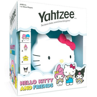 YAHTZEE: Hello Kitty & Friends - Family Collectible Dice Game, Ages 8+ | Target