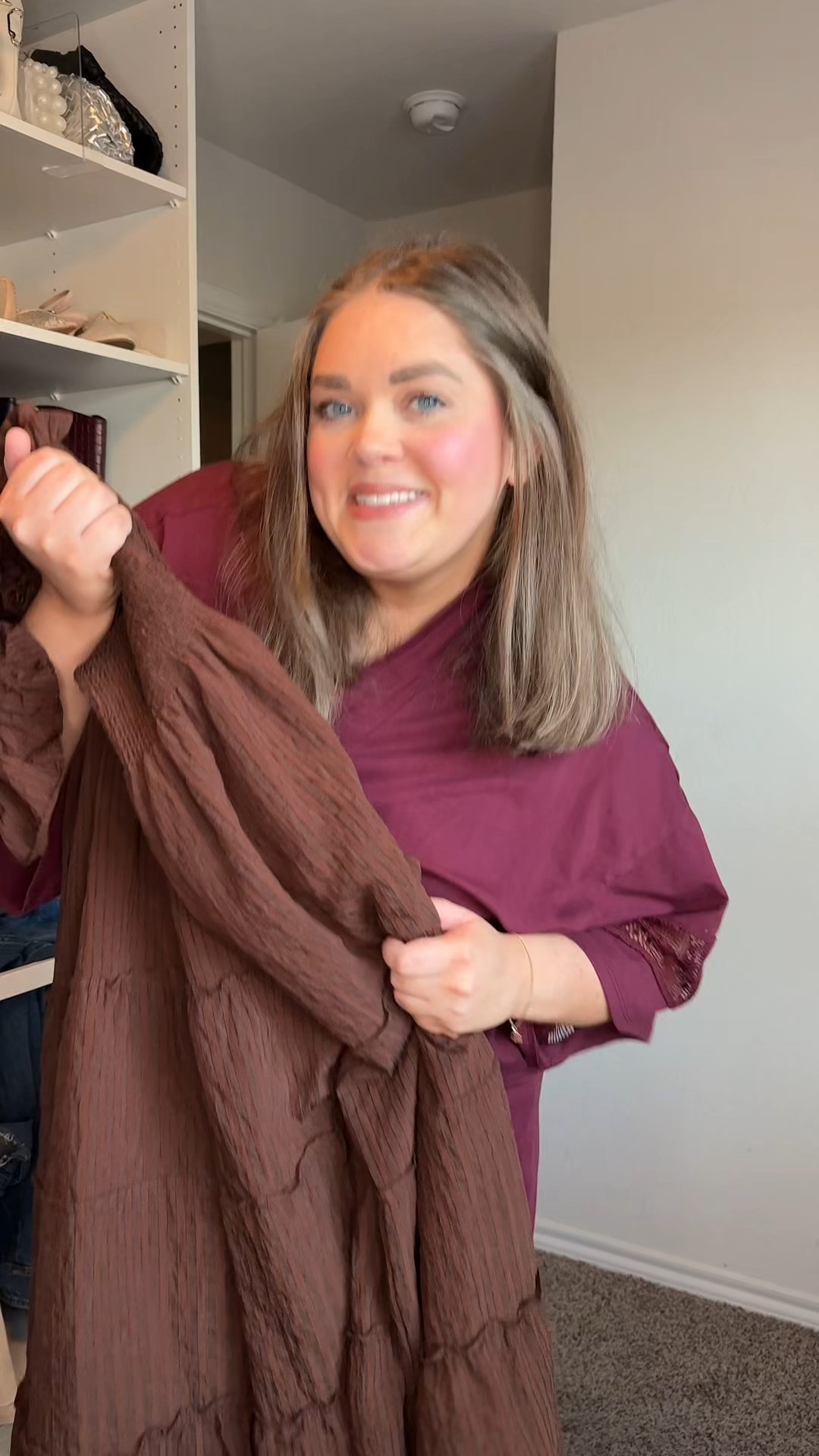 Ways to wear a simple dress for
Thanksgiving. Wearing xxl in dress. It’s sold out in this color but linked the stripe version and similar finds. 1x in lace top, xxl in teal cardigan, xxl in long cardigan  

#LTKHoliday #LTKPlusSize