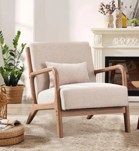 Living room accent chair

Hertford Upholstered Linen Blend Accent Chair with Wooden Legs and One Pillow

Outdoor Furniture

#LTKHome #LTKStyleTip #LTKU